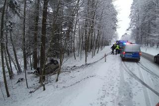 Wypadek na DK 51 między między Ługwałdem i Spręcowem