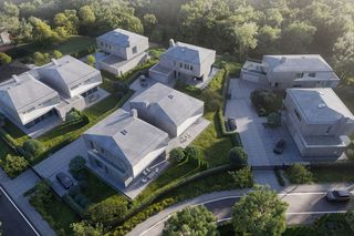 Osiedle Monolit w Straszynie pod Gdańskiem: domy inspirowane torosami