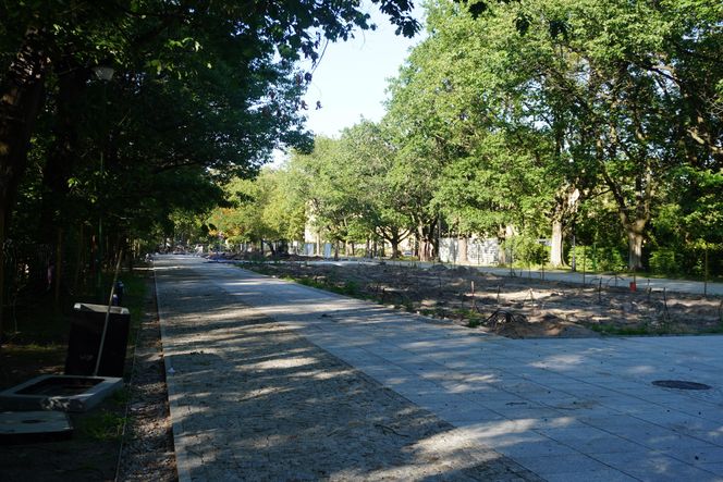 Rewitalizacja Parku Planty w Białymstoku latem 2025