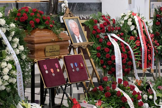 Pogrzeb Henryka Łapińskiego