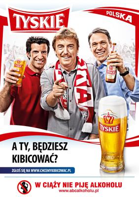 Gwiazdy polskiej piłki reklamują alkohol