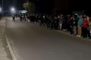 Sytuacja pod zakładem karnym w Nowogardzie