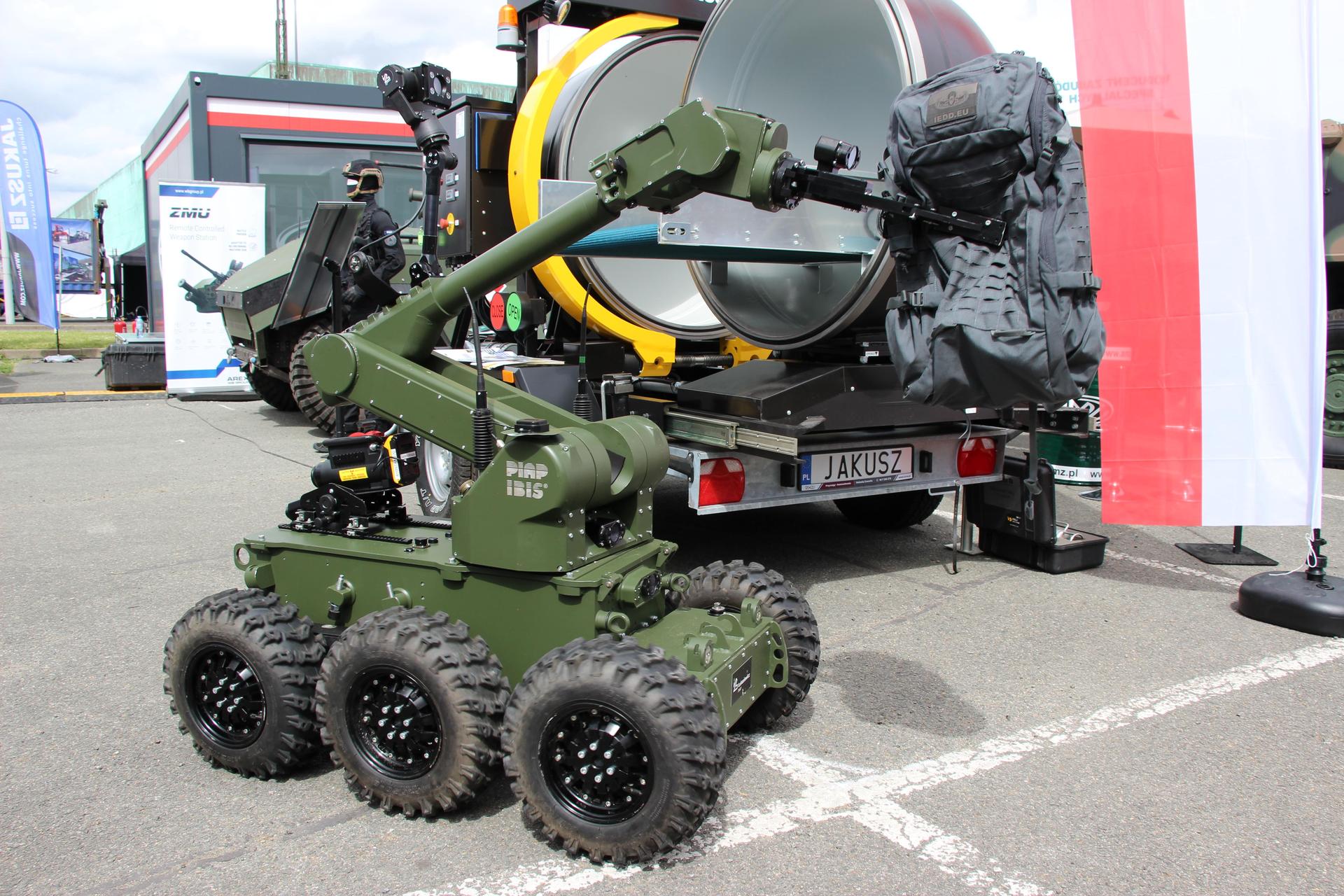 Robot PIAP IBIS na Eurosatory 2024