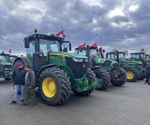 Protest rolników w Gorzowie