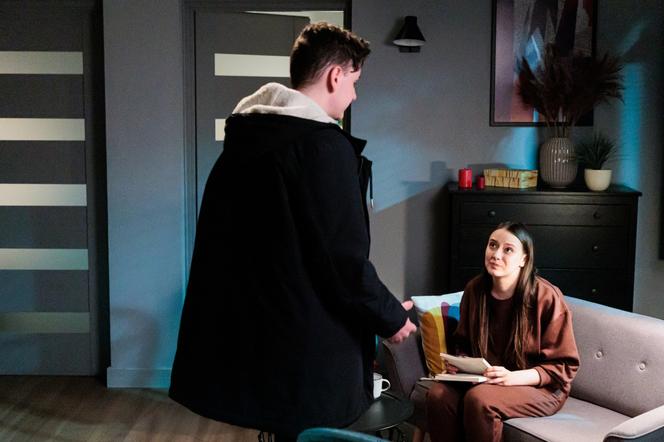 Na Wspólnej, odc. 3468: Majka (Karolina Michalus), Kuba (Kacper Łukasiewicz) 
