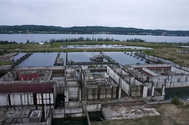 Niedokończona elektrownia jądrowa w Żarnowcu