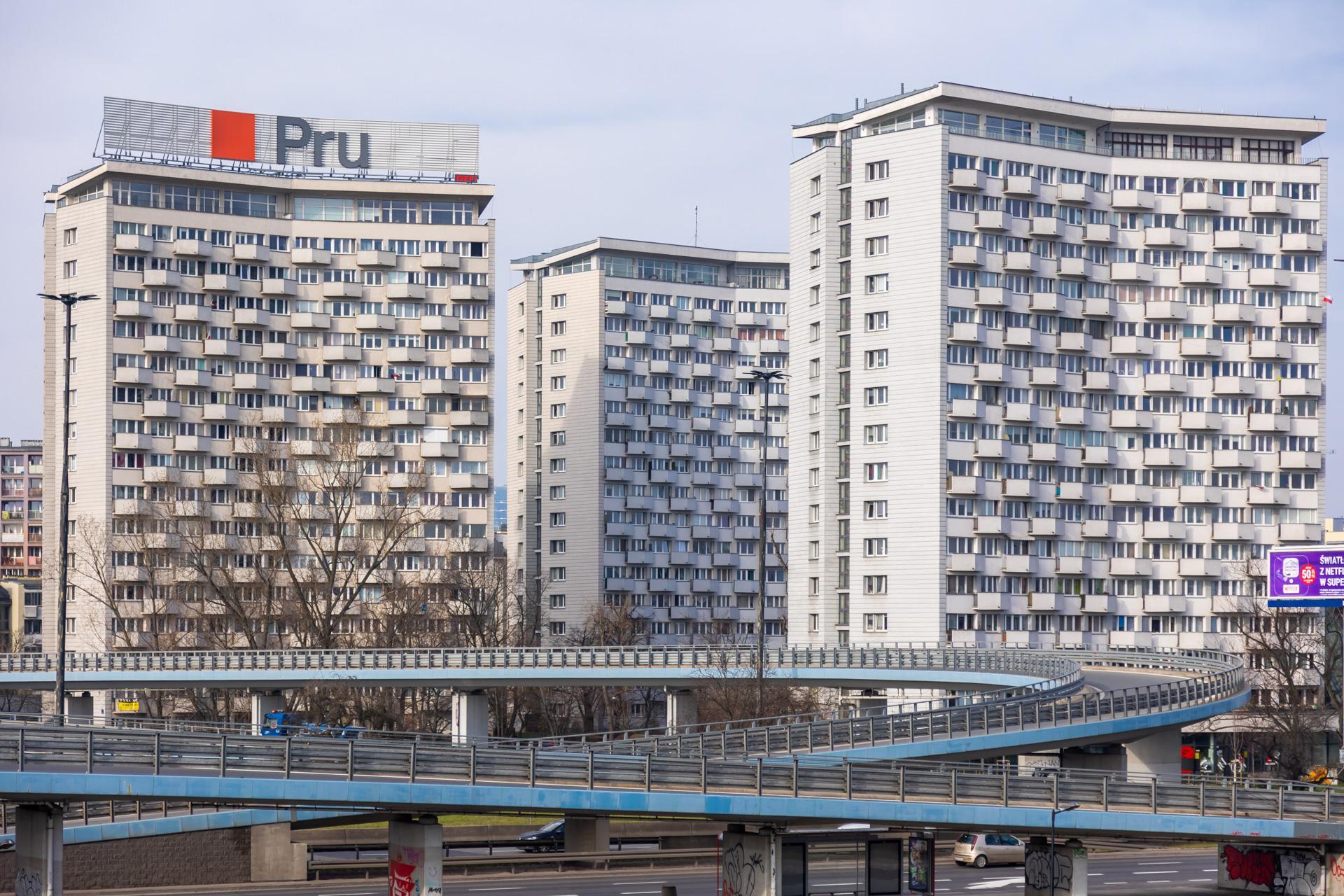 Iksy z Osiedla Torwar - zdjęcia. Jedne z najpiękniejszych bloków PRL w Warszawie