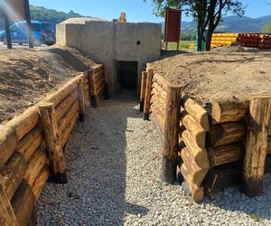 Skansen fortyfikacji polowych w Barcicach 