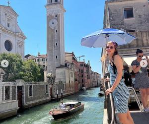 Dominika Kachlik (Franka z M jak miłość) na wakacjach we Włoszech
