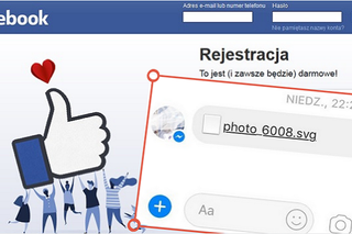 Facebook: nowy wirus! Atakuje przez puste zdjęcie w Messengerze