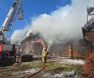 Kultowa karczma w Bieszczadach spłonęła. Ruszyła zbiórka na odbudowanie obiektu