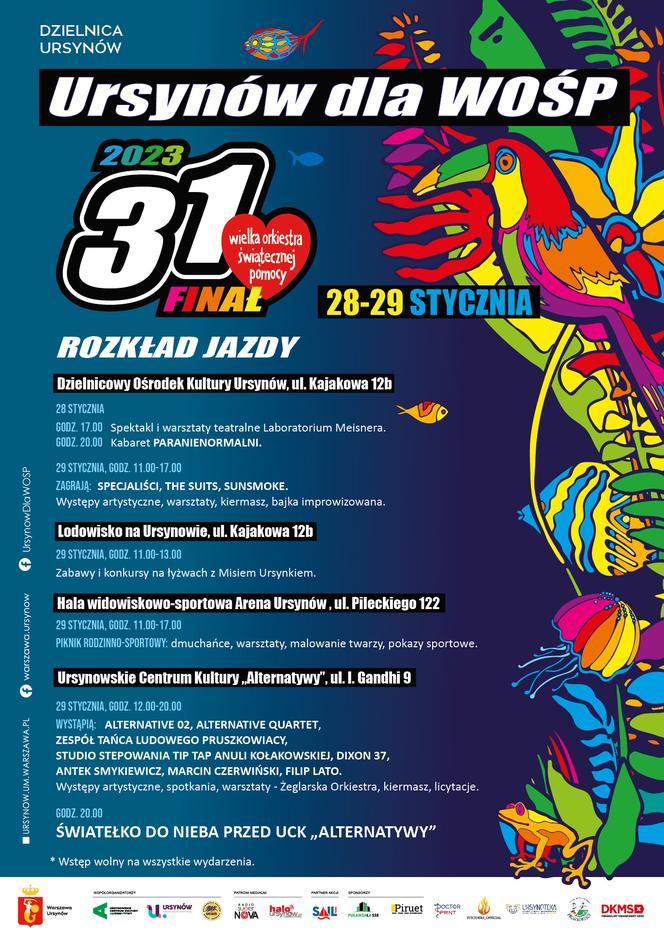 WOŚP 2023 - Radio SuperNova gra z Ursynowem