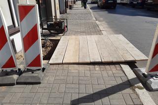 Remont na ulicy Bernardyńskiej