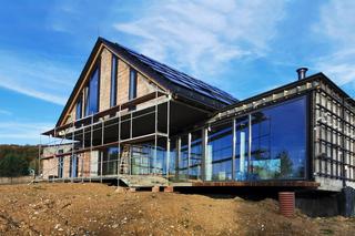 Dom audiowidokowy w budowie