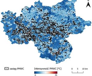 Wyspy ciepła w Katowicach i miastach GZM. W tych miejscach jest najgoręcej