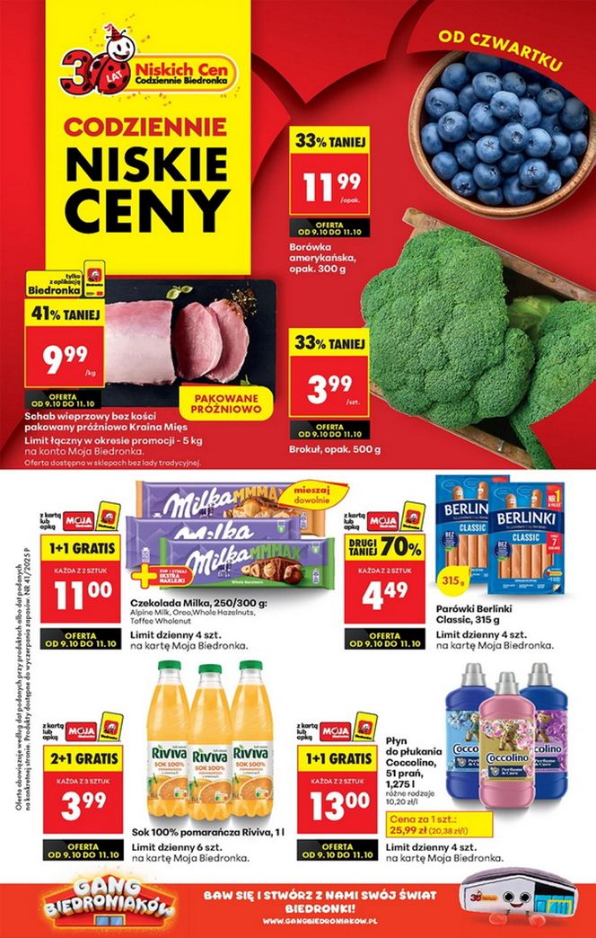 Promocje na weekend w Biedronce