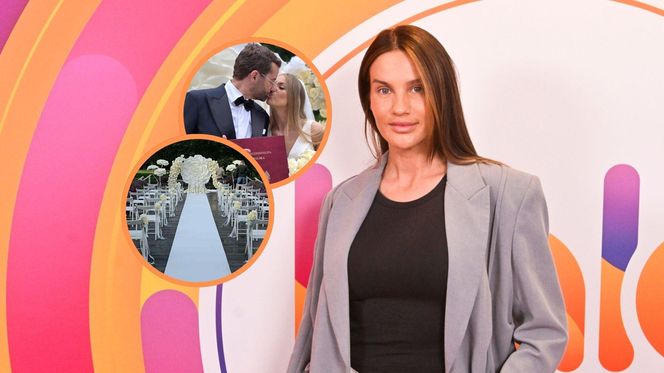 Karolina Gilon pokazała fotki ze ślubu. Są rodzice i brat. Cóż za przystojniak!
