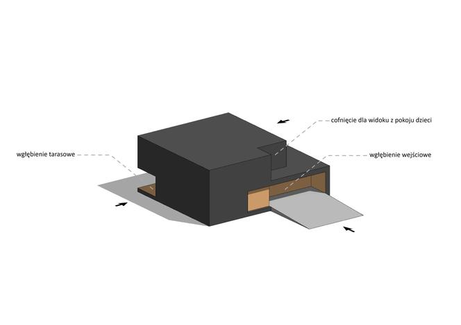 Dom w Lesie projektu Z3Z Architekci 