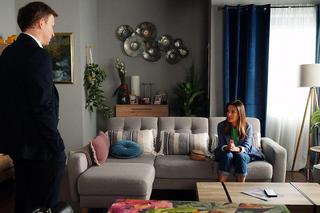 Barwy szczęścia odc. 2919. Kasia (Katarzyna Glinka), Łukasz (Michał Rolnicki)	