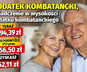 Dodatki emeryckie po waloryzacji 21,1 proc.