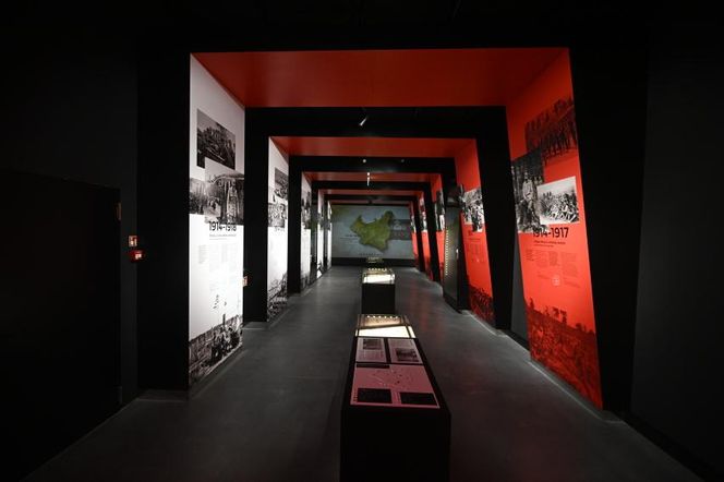 Muzeum Bitwy Warszawskiej. Pierwsze zdjęcia ze środka