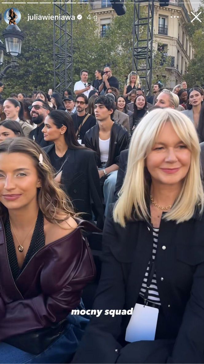 Julia Wieniawa i Grażyna Torbicka podbijają Paryż