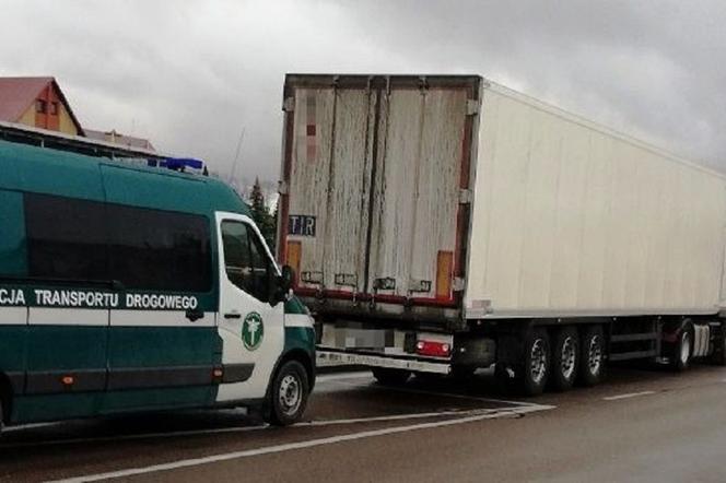 Międzynarodowy transport na przerobionym dokumencie. Białoruski przewoźnik narobił sobie kłopotów