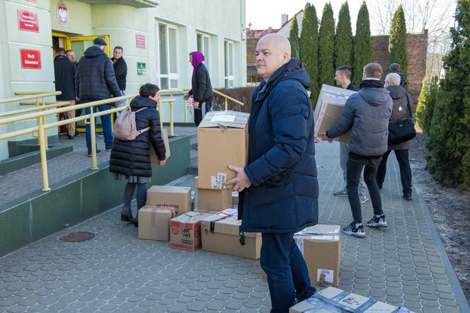 Transport z artykułami dla Ukrainy jest w drodze do Żytomierza