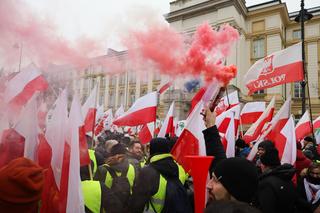 Protest rolników w Warszawie