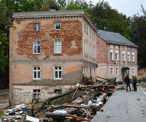 Lądek Zdrój po przejściu fali