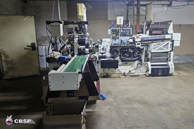 Nielegalna fabryka papierosów rozbita