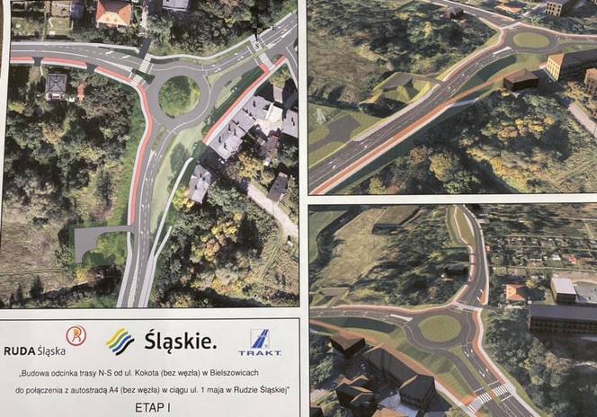 Ruda Śląska: Jest przetarg budowę ostatniego etapu trasy N-S. Autostrada A4 połączy się z DTŚ [ZDJĘCIA]