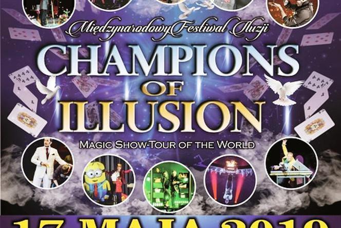 Artyści z międzynarodowej grupy iluzjonistów Champions of Illusion odwiedzą Toruń