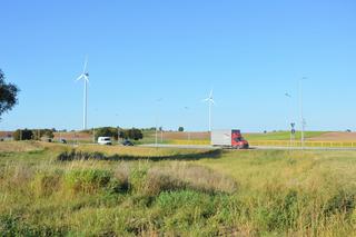 Oddanie ronda na DK 15 w Rożentalu pod Lubawą