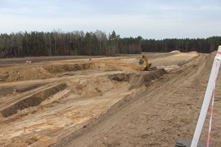 Fragment S19 budowanej na Podlasiu