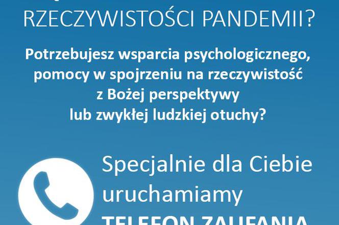 Telefon zaufania Fundacji SMS z Nieba