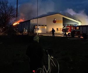  Pożar sklepu Biedronka w m. Mieścisko