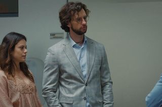 M jak miłość odc. 1884. Kasia (Paulina Lasota), Mariusz (Mateusz Mosiewicz), Martyna (Magdalena Turczeniewicz)