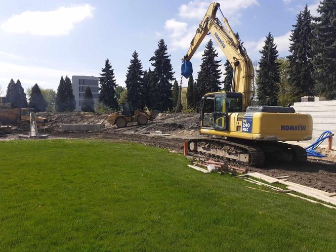 Remont Stadionu Miejskiego w Starachowicach (kwiecień 2024)