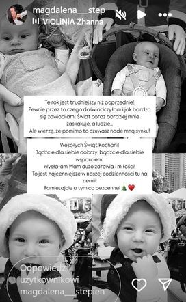 Magdalena Stępień wspomina synka na Instagramie