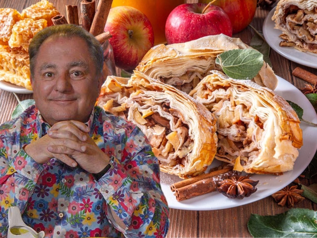 Strudel z jabłkami Roberta Makłowicza to deser, który zawsze się udaje ... Strudel z jabłkami Roberta Makłowicza to deser, który zawsze się udaje ...