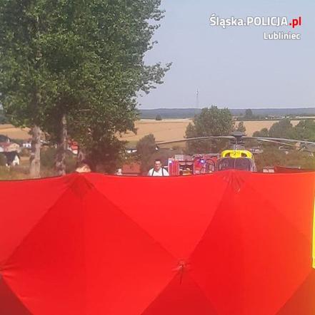 Śmiertelny wypadek w Woźnikach. Nie żyje pieszy