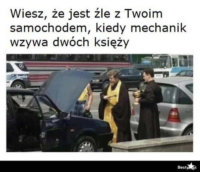 Memy o samochodach