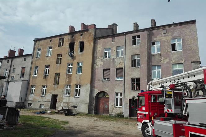 Pożar przy Kosynierów Gdyńskich w Gorzowie. Czy to było podpalenie? [AUDIO]