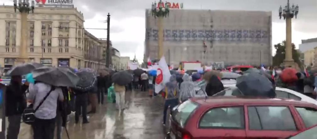 PROTEST ROLNIKÓW W WARSZAWIE