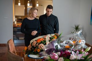 Barwy szczęścia, odc. 3182: Wanda Kępska (Maja Barełkowska), Tomasz (Jakub Sokołowski) 