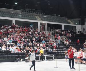 Euro 2024. Tysiące fanów piłki nożnej w Strefie Kibica w hali Urania w Olsztynie. Zobacz zdjęcia!