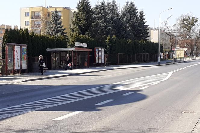 Przystanek autobusowy w Przemyślu