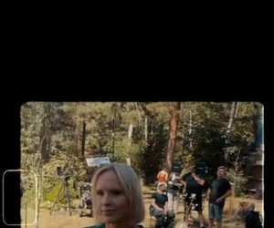 	M jak miłość nowy sezon. Dorota (Iwona Rejzner) na planie