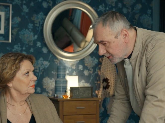 Barwy szczęścia, odcinek 3192: Andrzej (Leon Charewicz), Józefina (Elżbieta Jarosik) 